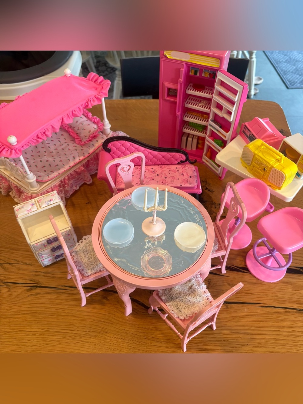 Vintage 1980s 90s Barbie Mattel Furniture Lot TLC